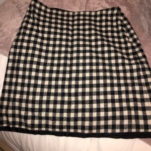 Plaid skirt
